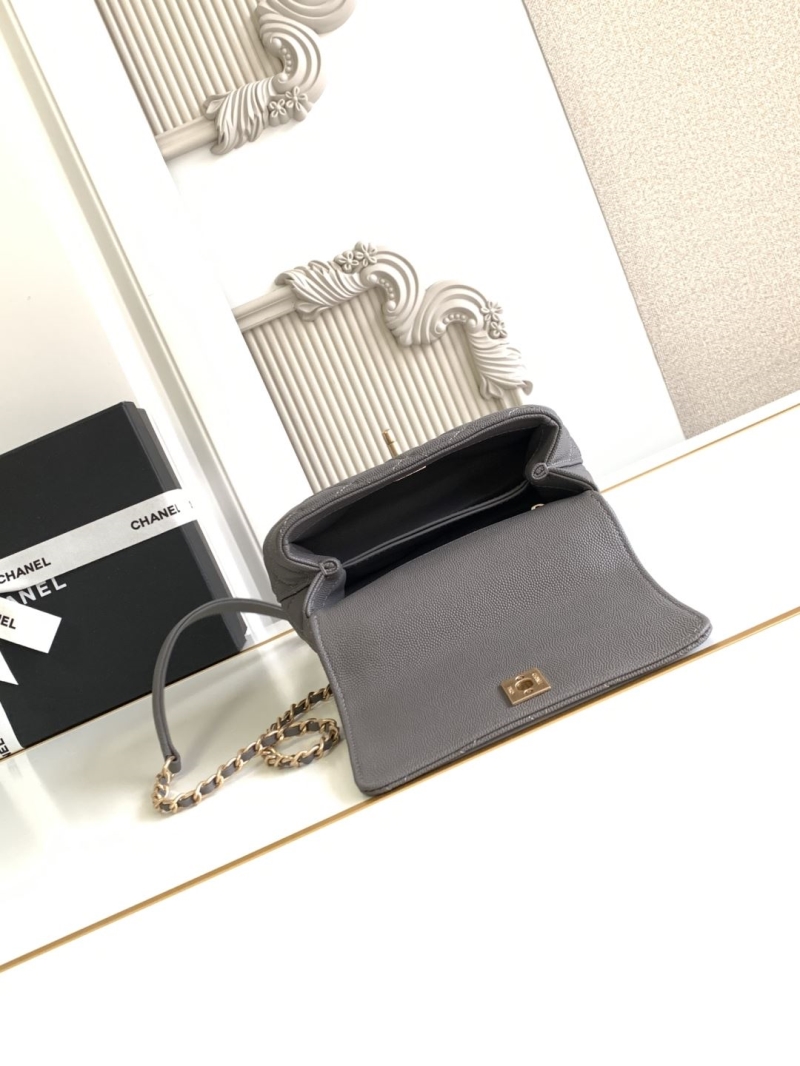 Ch**el top handle bags